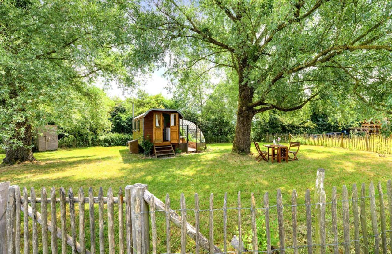 Campsite La Roulotte De La Ferme De Froidefontaine Havelange