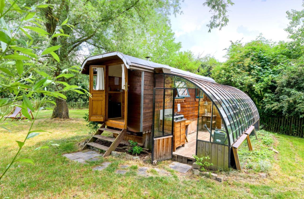 Campsite La Roulotte De La Ferme De Froidefontaine Havelange
